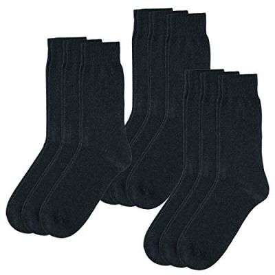 CAMANO Herren CA Cotton 3pack in 0008 anthracite