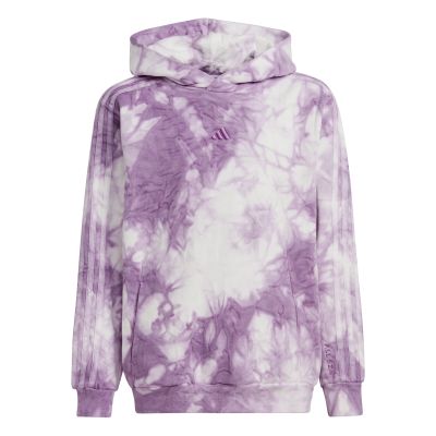 Junior ALL SZN Tie Dye Hoodie in lila