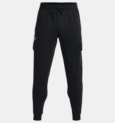 Under Armour Ua Rival Fleece Cargo Jogger - black in 001 black