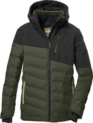 KILLTEC Kinder Funktionsjacke KSW 172 BYS SKI QLTD JCKT in grün