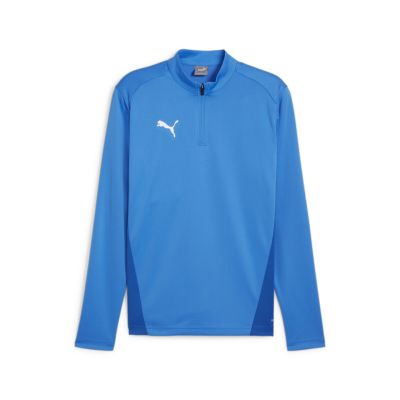 Herren Shirt teamGOAL Training 1/4 Zip in blau