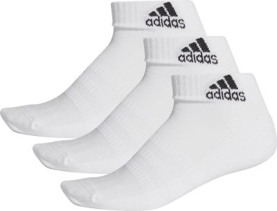 ADIDAS Fußball - Textilien - Socken Cushioned Ankle Socken 3er Pack in grau